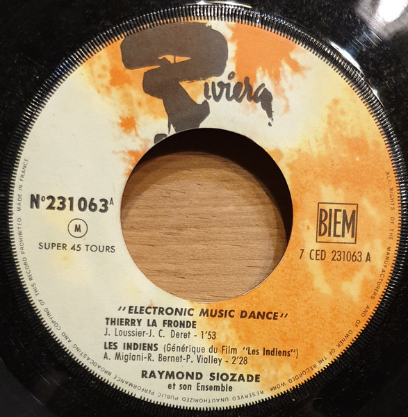 Raymond Siozade - Electronic Music Dance - Thierry La Fronde | Riviera (231 063) - 4