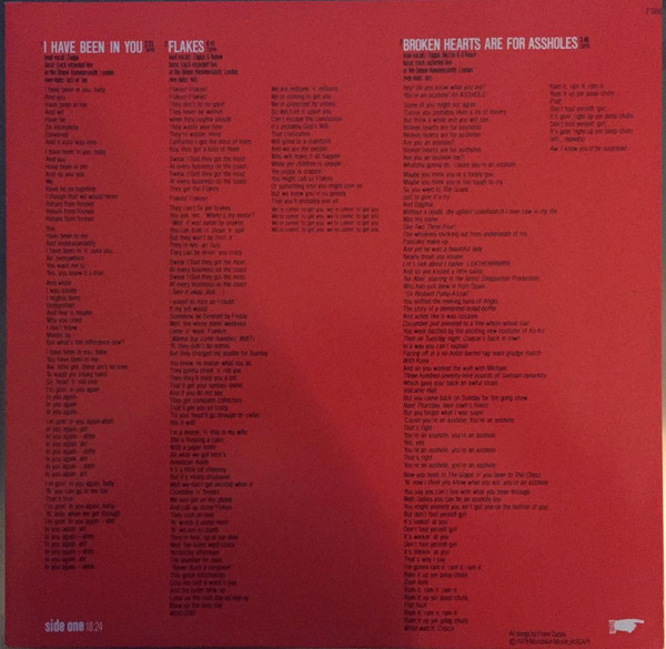 Frank Zappa - Sheik Yerbouti | EMI (EN 5001) - 4 Frank Zappa - Sheik Yerbouti | EMI (EN 5001) - 4