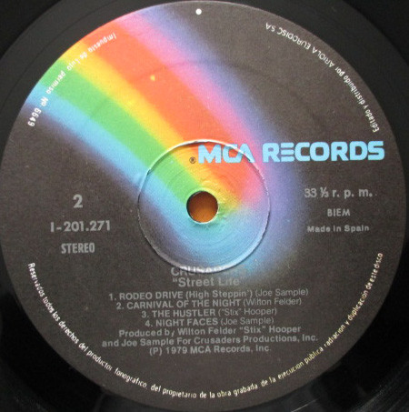 The Crusaders - Street Life | MCA Records (I-201.271) - 4 The Crusaders - Street Life | MCA Records (I-201.271) - 4