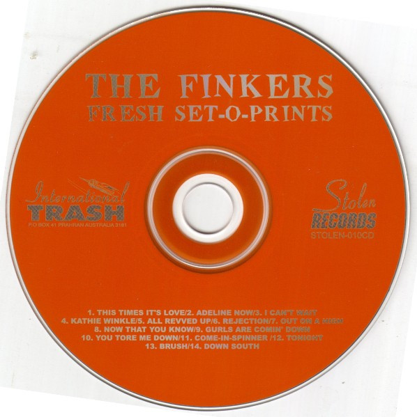 The Finkers - Fresh Set-O-Prints - CD | Stolen Records (STOLEN-010CD) - 4 The Finkers - Fresh Set-O-Prints - CD | Stolen Records (STOLEN-010CD) - 4