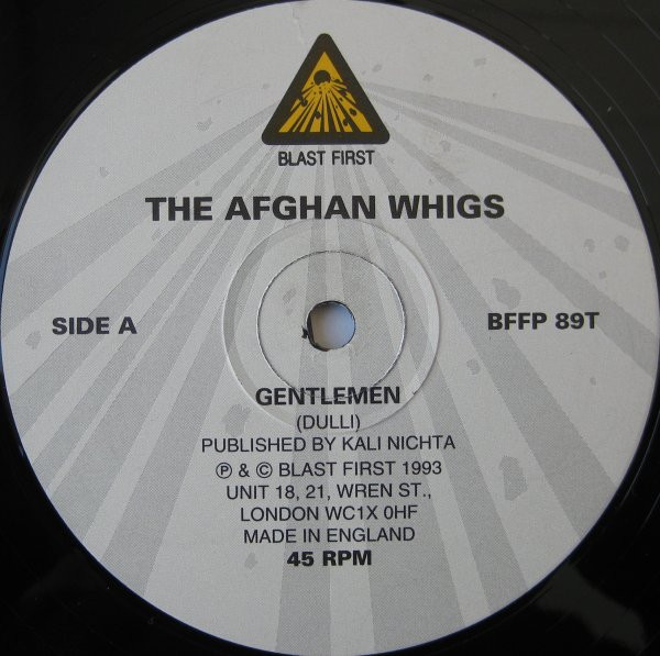 The Afghan Whigs - Gentlemen | Blast First (BFFP89T) - 4