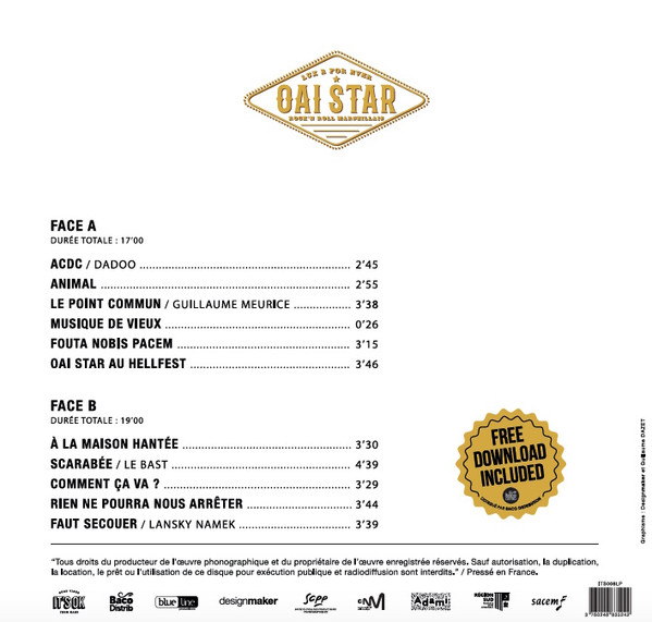 Oai Star - Zulu Oscar Bravo India | It's Ok (ITS008LP) - 2