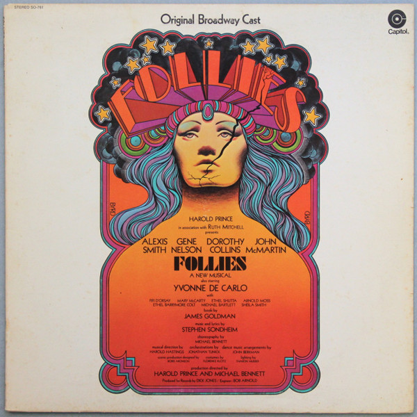 Stephen Sondheim , "Follies" Original Broadway Cast - Follies | Capitol Records (SO-761)