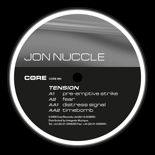 Jon Nuccle - Tension | Core (CORE 004)