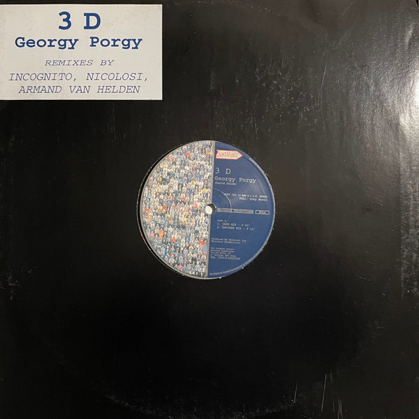 3*D - Georgy Porgy | Just Music (JUST 002) 3*D - Georgy Porgy | Just Music (JUST 002)