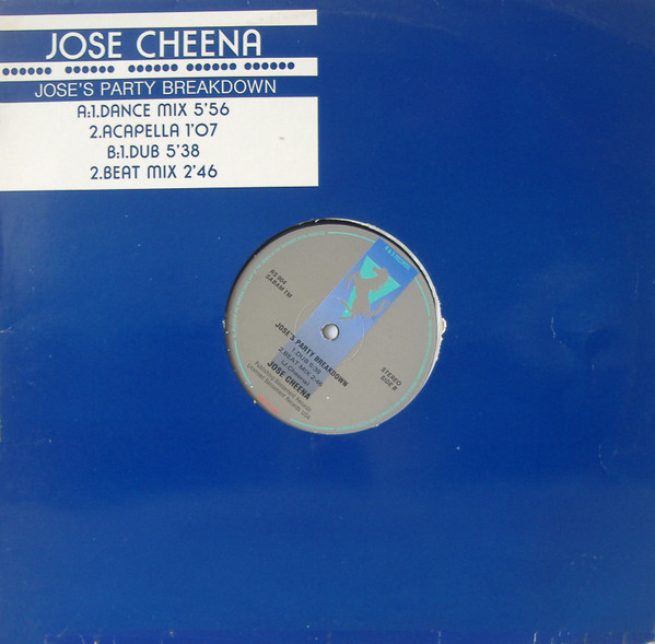 Jose Cheena - Jose's Party Breakdown | R & S Records (RS 904)