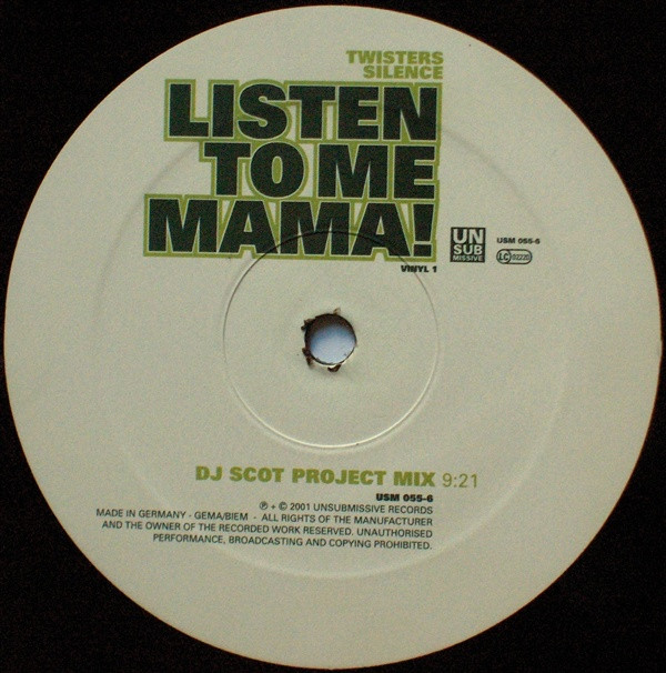 Twister's Silence - Listen To Me Mama | Unsubmissive Records (USM 055-6) - 3