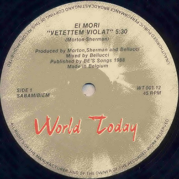 Ei Mori - Vetettem Violat | World Today (WT 001) - 3