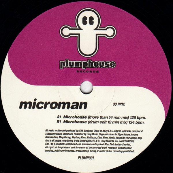 Microman - Microhouse | Plumphouse Records (PLUMP001) - 2