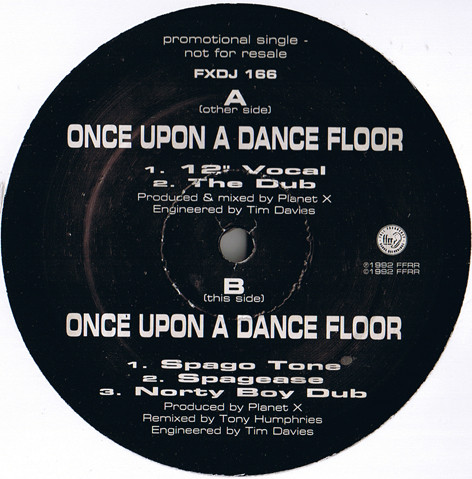 Planet X - Once Upon A Dancefloor | FFRR (FXDJ 166) - main Planet X - Once Upon A Dancefloor | FFRR (FXDJ 166) - main