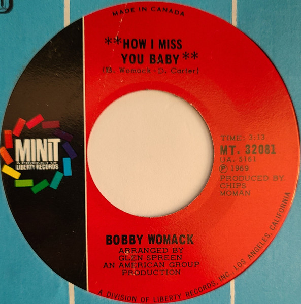 Bobby Womack - Tried And Convicted | Minit (MT. 32081) - 2