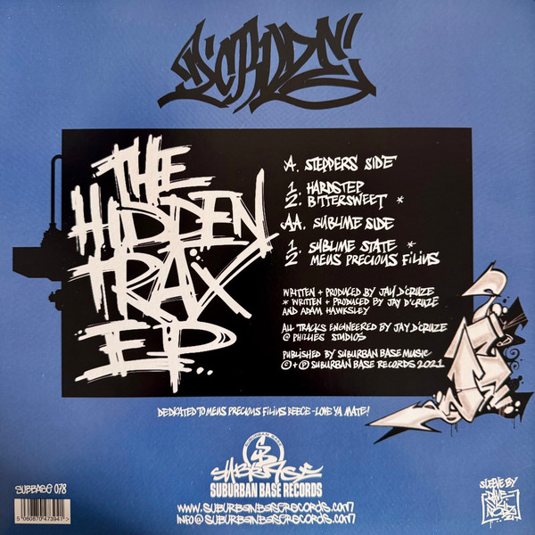D'Cruze - The Hidden Trax EP | Suburban Base Records (SUBBASE 078) - 4 D'Cruze - The Hidden Trax EP | Suburban Base Records (SUBBASE 078) - 4