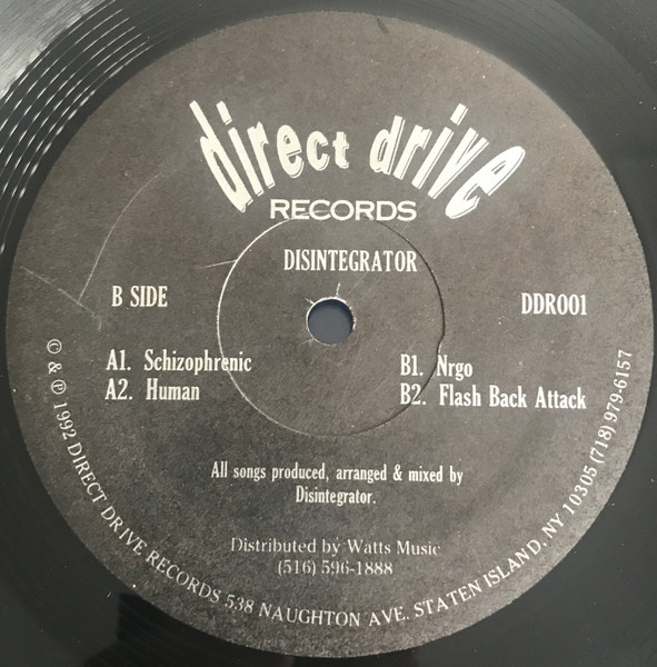 Disintegrator - Schizophrenic | Direct Drive (DDR001) - main Disintegrator - Schizophrenic | Direct Drive (DDR001) - main