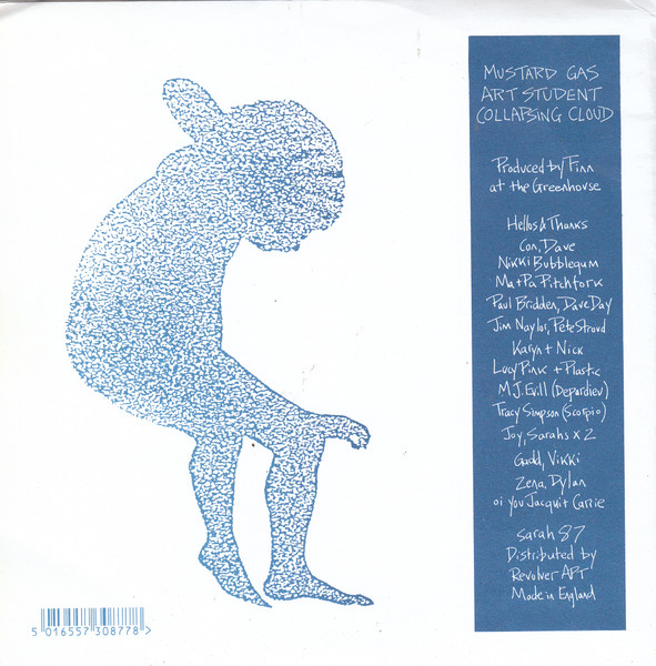 Action Painting! - Mustard Gas | Sarah Records (SARAH 87) - 2
