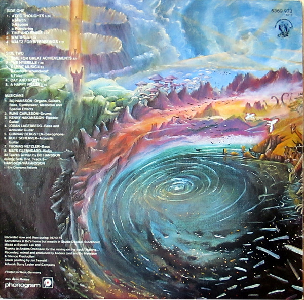 Bo Hansson - Attic Thoughts | Charisma (6369 973) - 2