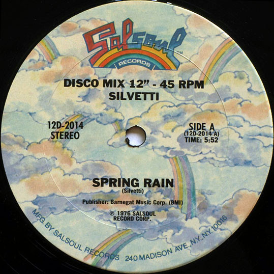 Bebu Silvetti - Spring Rain | Salsoul Records (12D-2014) - main