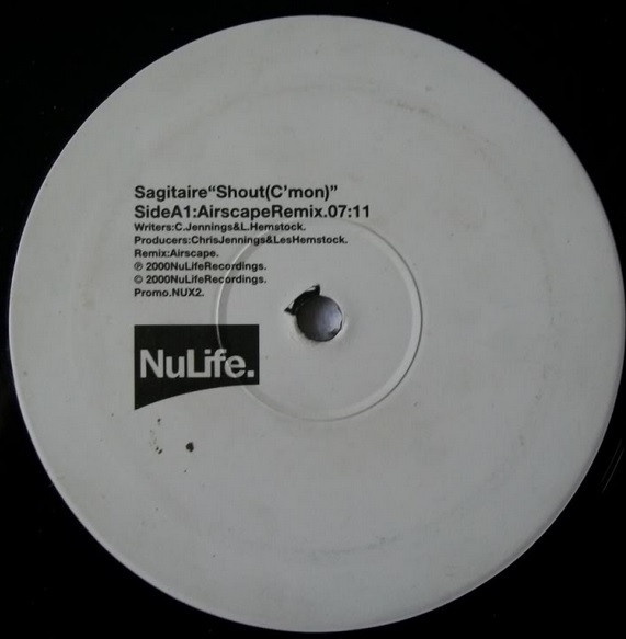 Sagitaire - Shout (C'mon) (Airscape Remix) | NuLife (NUX2) - main