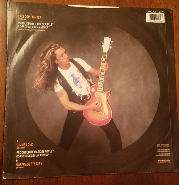 Steve Jones - Freedom Fighter | MCA Records (MCAT 1371) - 2