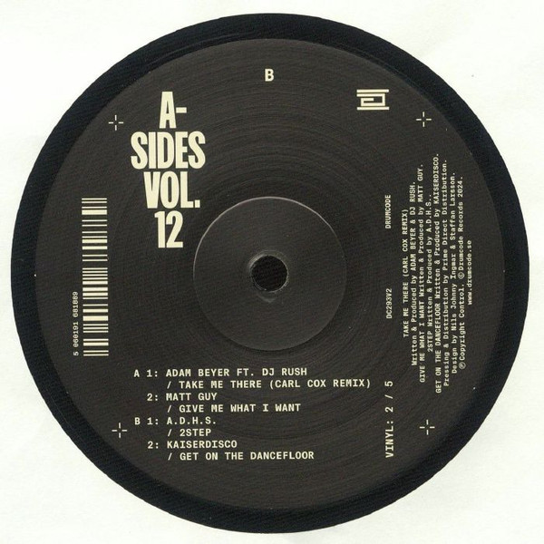 Various - A-Sides Vol. 12 Vinyl: 2 / 5 | Drumcode (DC293V2) - 4 Various - A-Sides Vol. 12 Vinyl: 2 / 5 | Drumcode (DC293V2) - 4