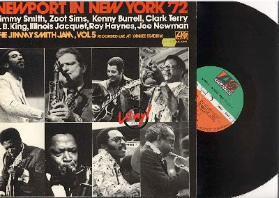 Various - Newport In New York '72 (The Jimmy Smith Jam) Volume 5 | Atlantic (P-8302A)