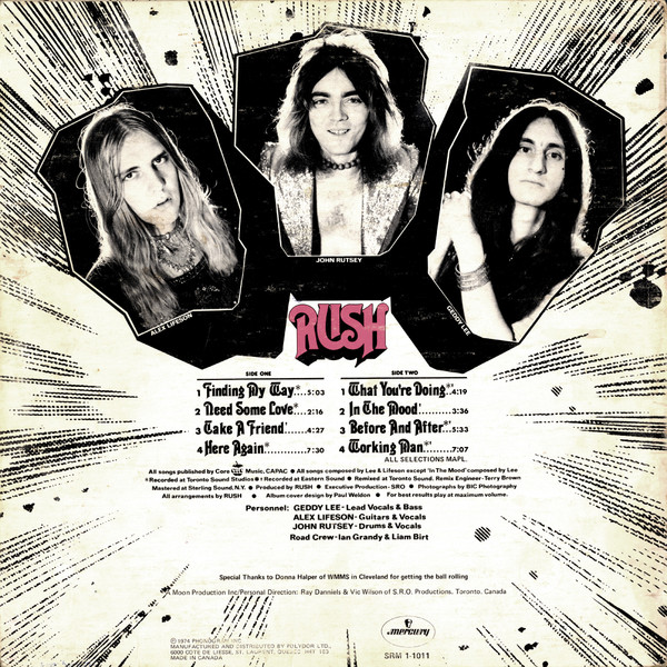 Rush - Rush | Mercury (SRM-1-1011) - 2