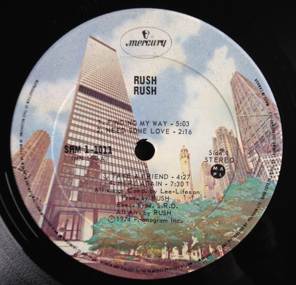 Rush - Rush | Mercury (SRM-1-1011) - 3