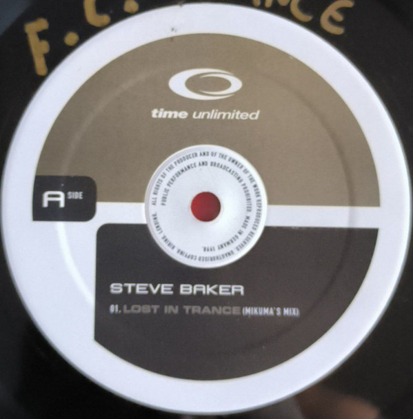 Steve Baker - Lost In Trance | Time Unlimited (TIME 109-6)