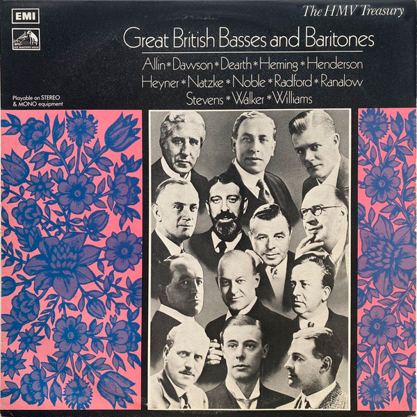 Various - Great British Basses And Baritones | His Master's Voice (HLM 7009)