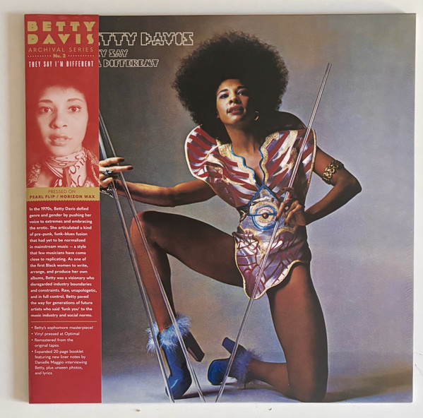 Betty Davis - They Say I'm Different | Light In The Attic (LITA 027-1)
