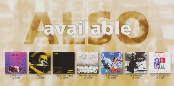 Focus - In And Out Of Focus | Red Bullet (RB 66.187) - 4