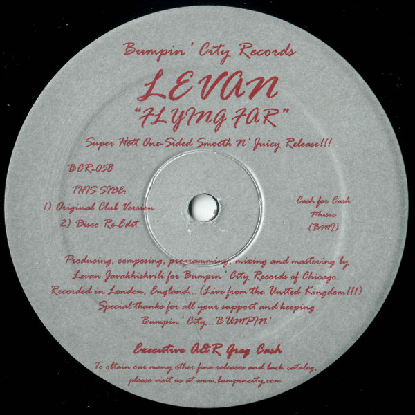 Levan - Flying Far | Bumpin' City Records (BCR-058) Levan - Flying Far | Bumpin' City Records (BCR-058)