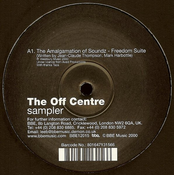 The Amalgamation Of Soundz / Phoojun - The Off Centre Sampler | BBE (BBE12015)