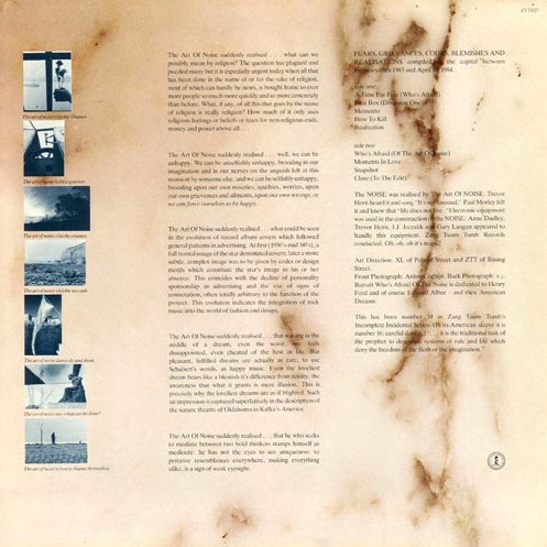 The Art Of Noise - Who's Afraid Of The Art Of Noise | ZTT (ZTTIQ2) - 2 The Art Of Noise - Who's Afraid Of The Art Of Noise | ZTT (ZTTIQ2) - 2