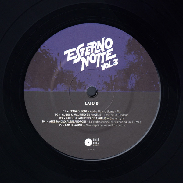 Various - Esterno Notte Vol. 3 | Four Flies Records (FLIES 43) - 3