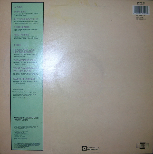 Stephanie Mills - In My Life - Greatest Hits | Club (JABB 25) - 2