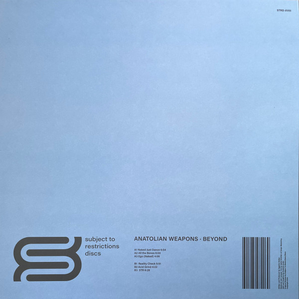 Anatolian Weapons - Beyond | Subject To Restrictions Discs (STRD-XVIII) - 2