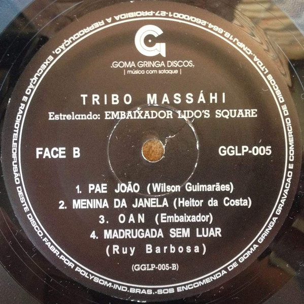 Tribo Massáhi - Estrelando Embaixador | Goma Gringa Discos (GGLP-005) - 4
