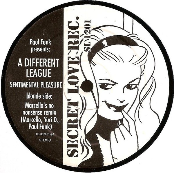 Paul Funk - A Different League | Secret Love Records (SL 1201)