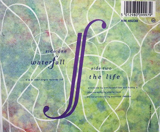 Wendy & Lisa - Waterfall | Virgin (VIN 45239) - 2