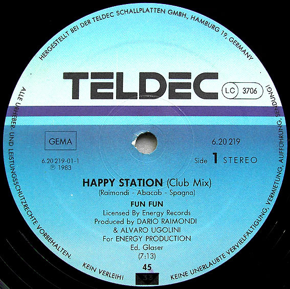 Fun Fun - Happy Station | TELDEC (6.20 219) - 2