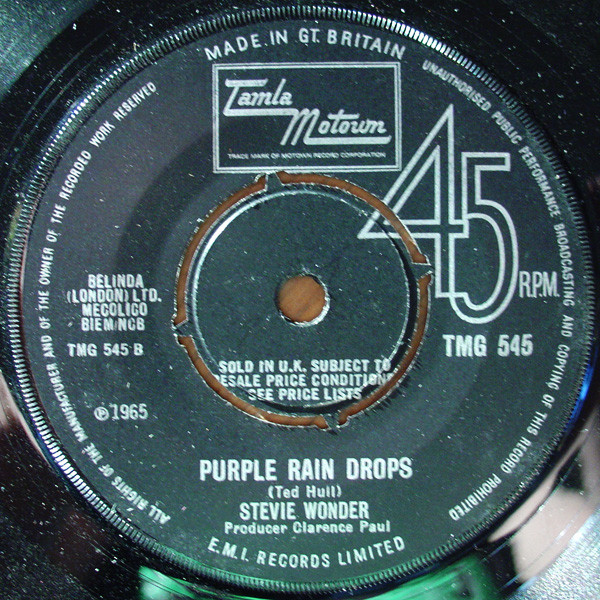 Stevie Wonder - Uptight (Everything's Alright) | Tamla Motown (TMG 545) - 2