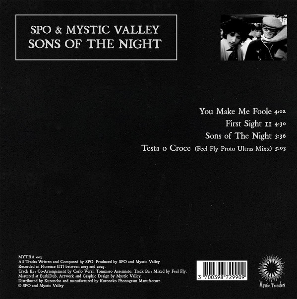 SPO , Mystic Valley - Sons Of The Night | Mystic Transfers (MYTRA003) SPO , Mystic Valley - Sons Of The Night | Mystic Transfers (MYTRA003)