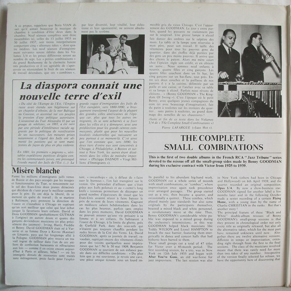 Benny Goodman - "The Complete Small Combinations" Vol.1 & 2 (1935-1937) | RCA (PM 43176) - 2 Benny Goodman - "The Complete Small Combinations" Vol.1 & 2 (1935-1937) | RCA (PM 43176) - 2