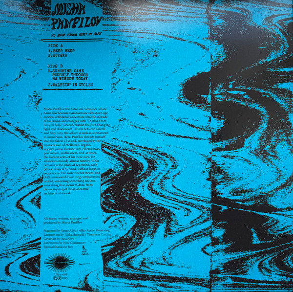 Misha Panfilov - To Blue From Grey In May | Ultraääni (ULTRA-068) - 2