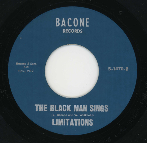 The Limitations - Trouble / The Black Man Sings | Bacone Records (B-1470) - 2 The Limitations - Trouble / The Black Man Sings | Bacone Records (B-1470) - 2