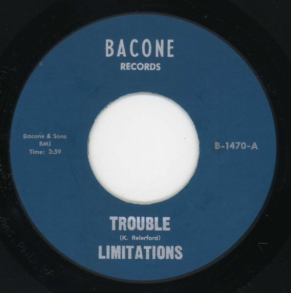 The Limitations - Trouble / The Black Man Sings | Bacone Records (B-1470) - main The Limitations - Trouble / The Black Man Sings | Bacone Records (B-1470) - main