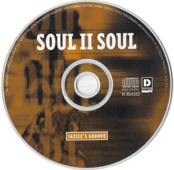 Soul II Soul - Jazzie's Groove | Disky (VI 854352) - 3