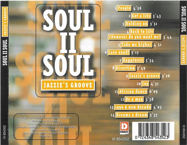 Soul II Soul - Jazzie's Groove | Disky (VI 854352) - 2