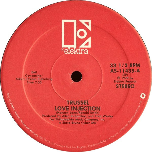 Trussel - Love Injection | Elektra (AS-11435)