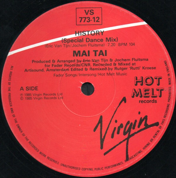 Mai Tai - History | Virgin (VS 773-12) - 3